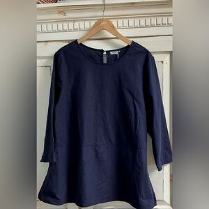 Symple NYC Linen Blend Tunic Sz Med